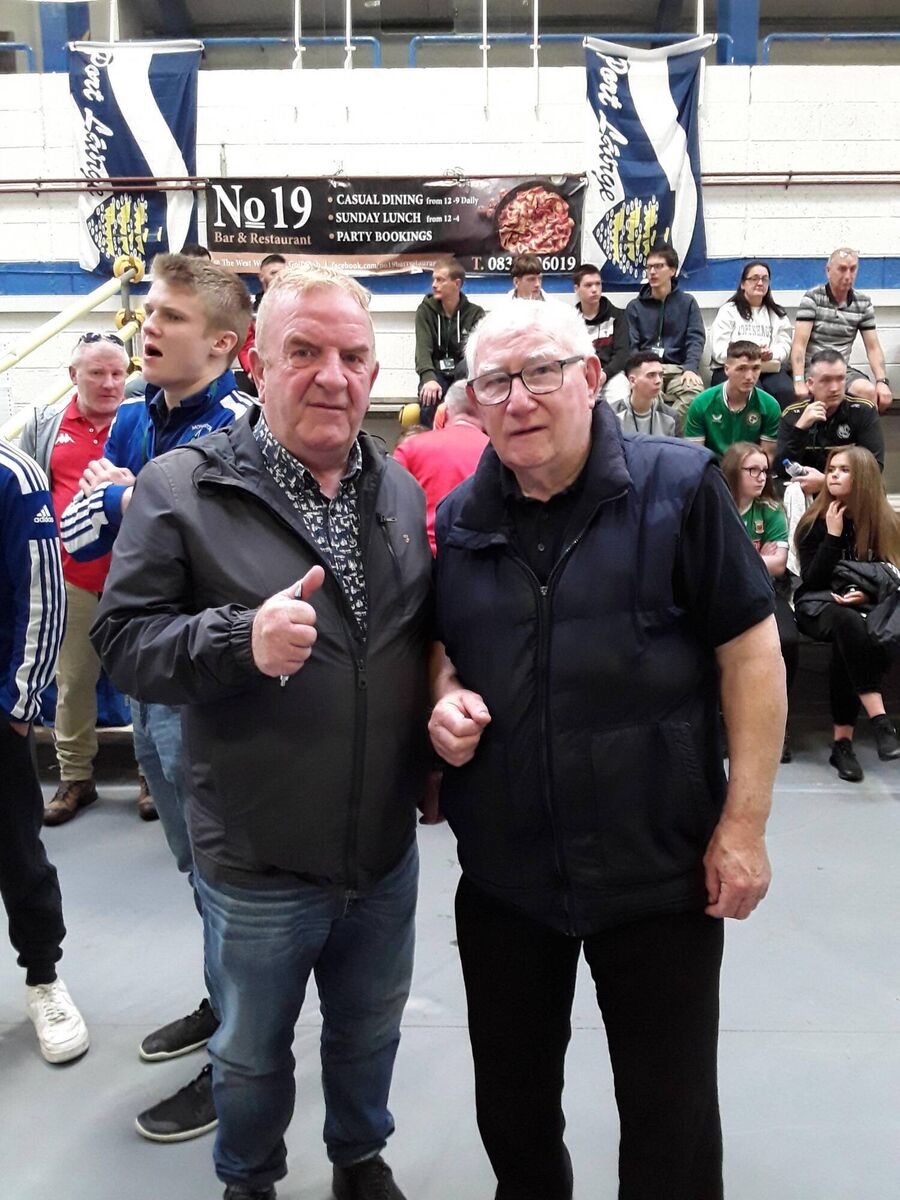 JJ Murphy, Cork Ex-Boxers Association welcomes Frank O'Sullivan from Birmingham to Cork