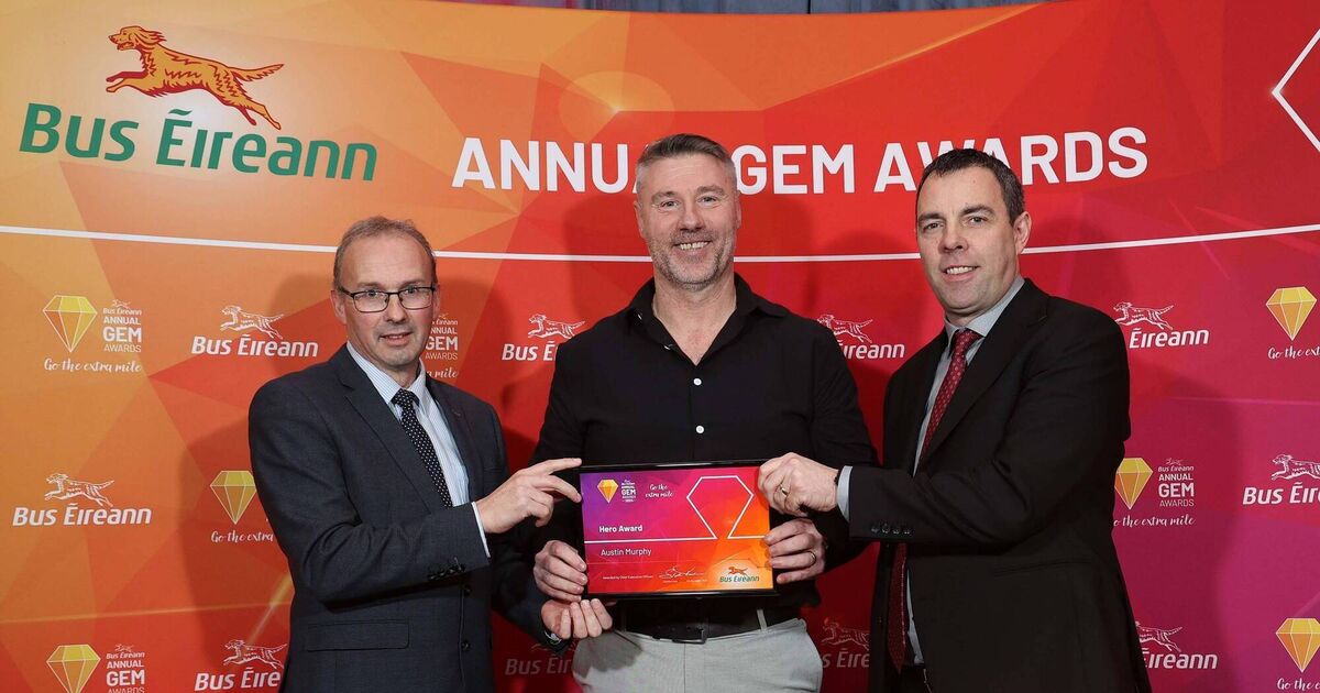 Cork Bus Éireann Employees Honored at National Awards - News Directory 3