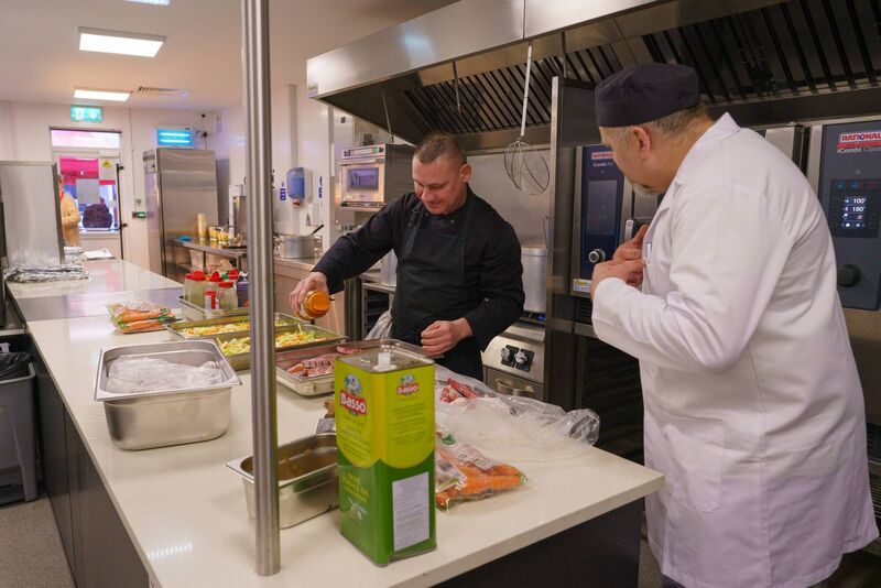 The state of the art kitchen facilities in Croí na Laoí, part of Cork Penny Dinners' new facilities on James Street.