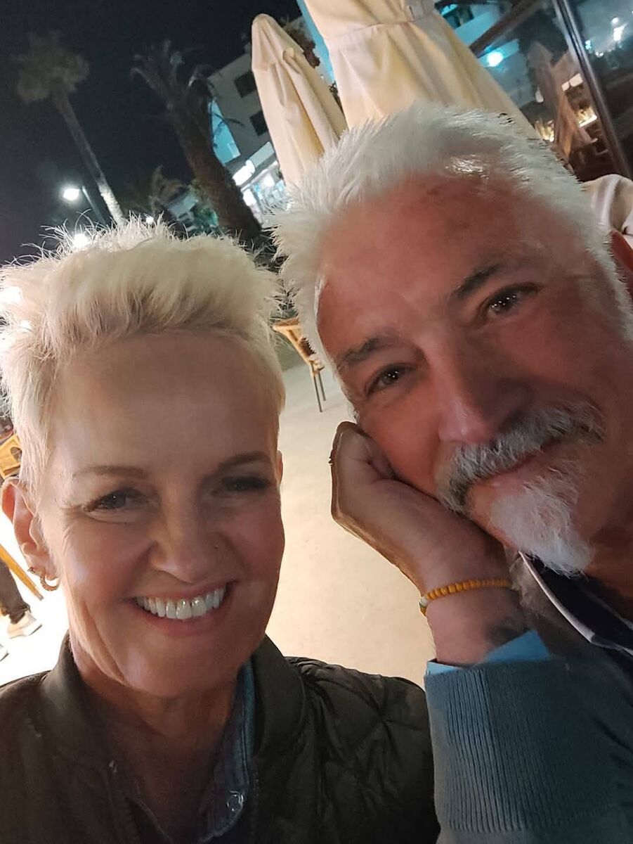 Janet and Chris Keating said the first thing they had to get used to when they moved to Lanzarote was the warmer climate. Janet and Chris Keating said the first thing they had to get used to when they moved to Lanzarote was the warmer climate.
