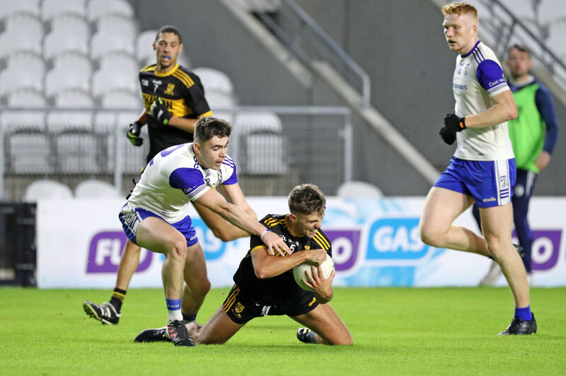 Cian O'Sullivan in action for Clyda Rovers against Knocknagree in the SAFC semi-final in 2022. Picture: Jim Coughlan