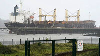 Drugs seizure on cargo ship