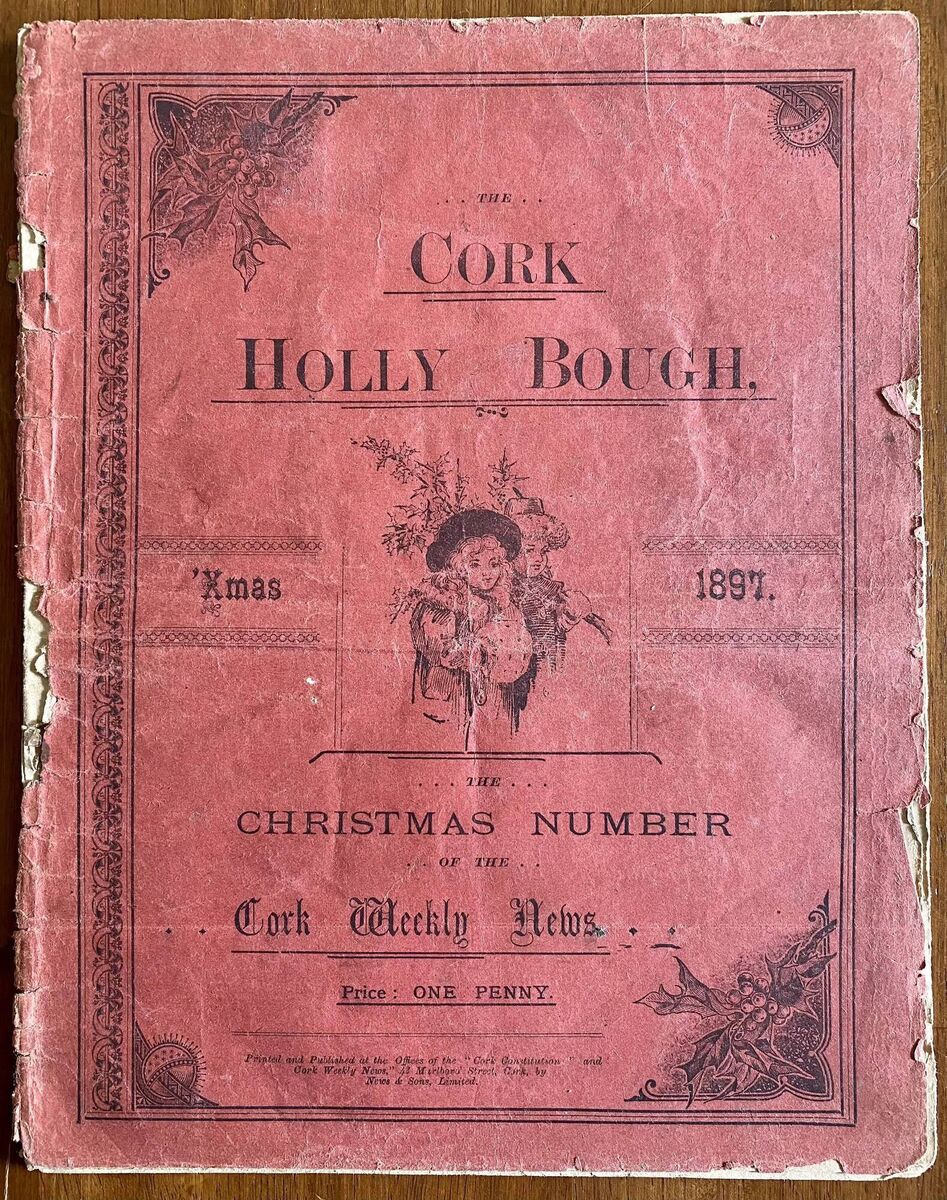 Front page from first ever Holly Bough, in 1897