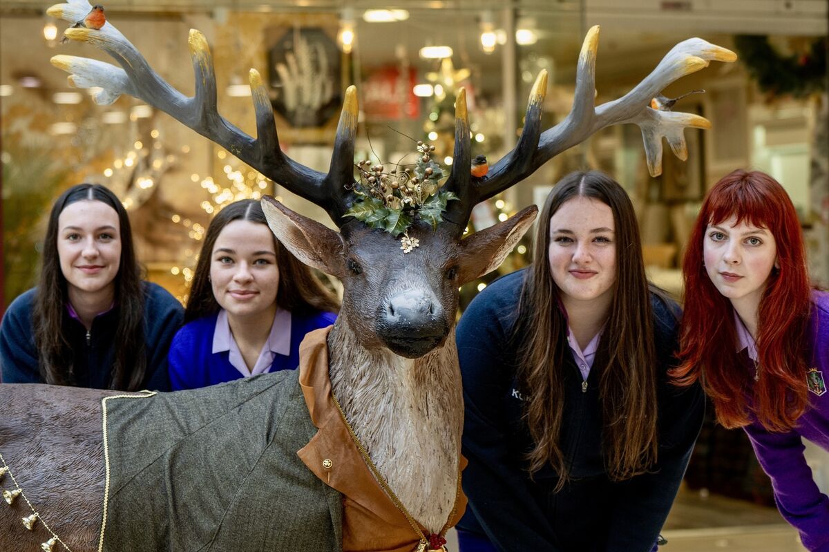 Faye Dunwell 16, Rhian Lloyd Evans 16, Cadhla Cahill Murphy 16 and Ella-Jane Stephens from transition year in Regina Mundi College pictured in Douglas Court Shopping Centre. Faye Dunwell 16, Rhian Lloyd Evans 16, Cadhla Cahill Murphy 16 and Ella-Jane Stephens from transition year in Regina Mundi College pictured in Douglas Court Shopping Centre.