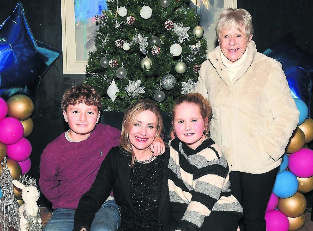 Sam, Clodagh, Elise, and Gillian Mulcahy from Crosshaven enjoying the pantomime Cinderella at Cork Opera House.	Picture: David Keane
                    