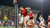 Shane Daly scores their third try 20/12/2024