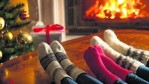 <p class="contextmenu internal_Caption">PUT YOUR FEET UP: Take time to switch off and rest this Christmas, advises Kathriona Devereux</p>