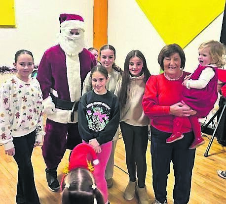 Delanys GAA ended the year with a Christmas bingo party and special visit from Santa.