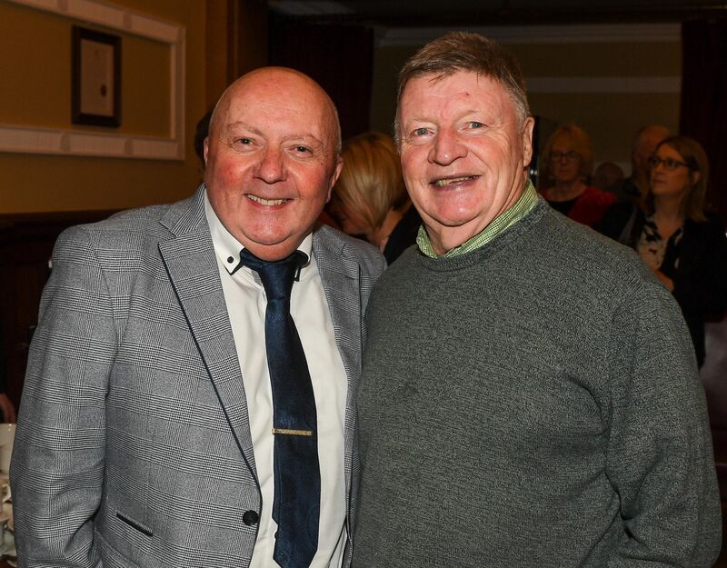 Eugene O’Donovan and Eoin Mohally enjoying the event.