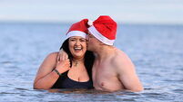 Christmas Eve swim - Helen's Bay