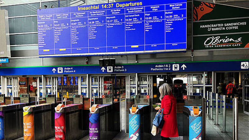 Train line between Dublin's Connolly and Grand Canal Dock to close until January 5th Train line between Dublin's Connolly and Grand Canal Dock to close until January 5th