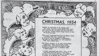 Inside the cover of the 1934 Holly Bough