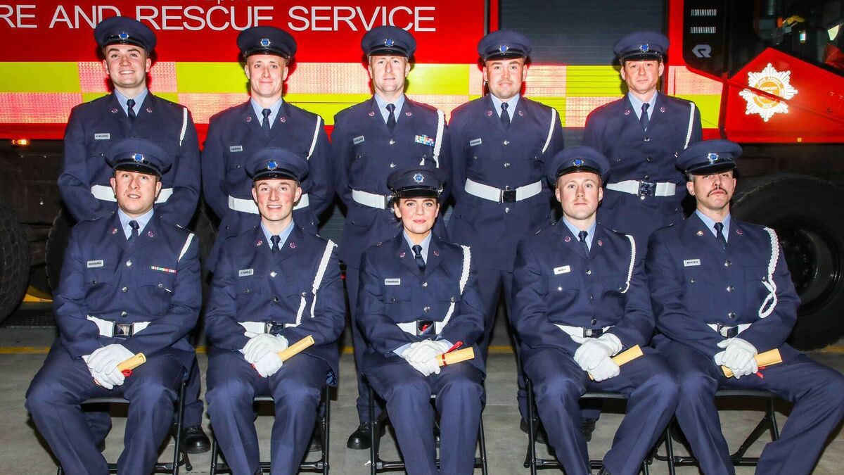 Class of ’24 pass out at Cork Airport