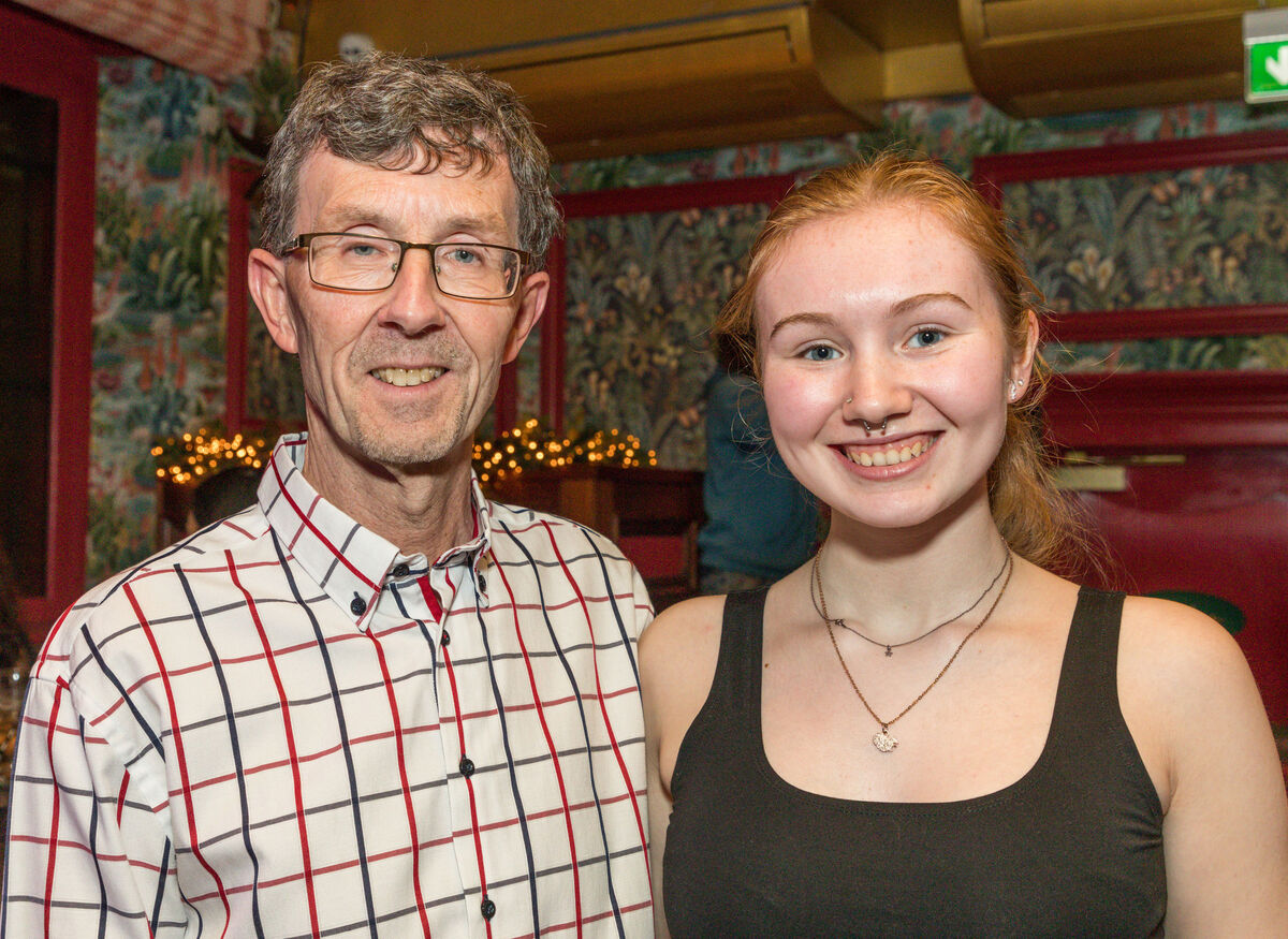Rory and Zoe Noonan at the Reardens All-Star Awards. Picture: David Creedon
