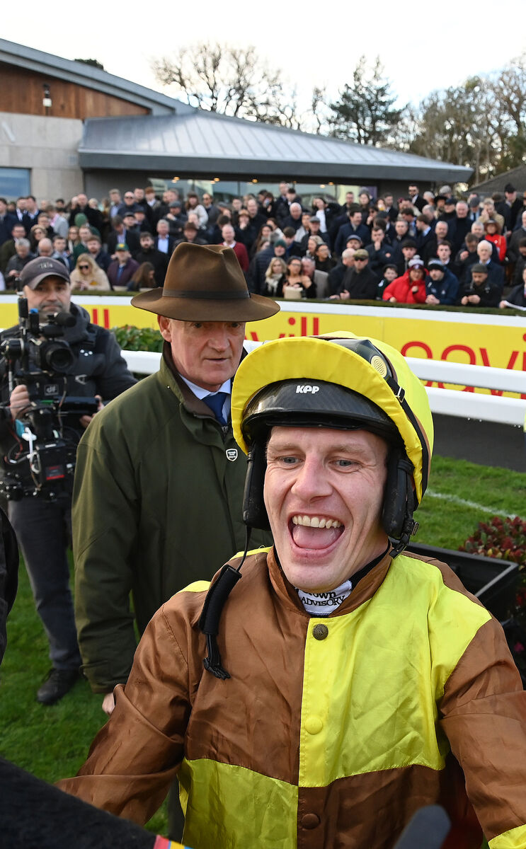 Galopin Des Champs and Paul Townend acknowledge the applause. Picture: Healy Racing Galopin Des Champs and Paul Townend acknowledge the applause. Picture: Healy Racing