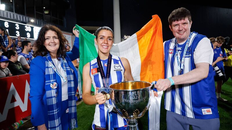 Cork's Erika O'Shea on winning Australia's Grand Final: My parent's support was huge