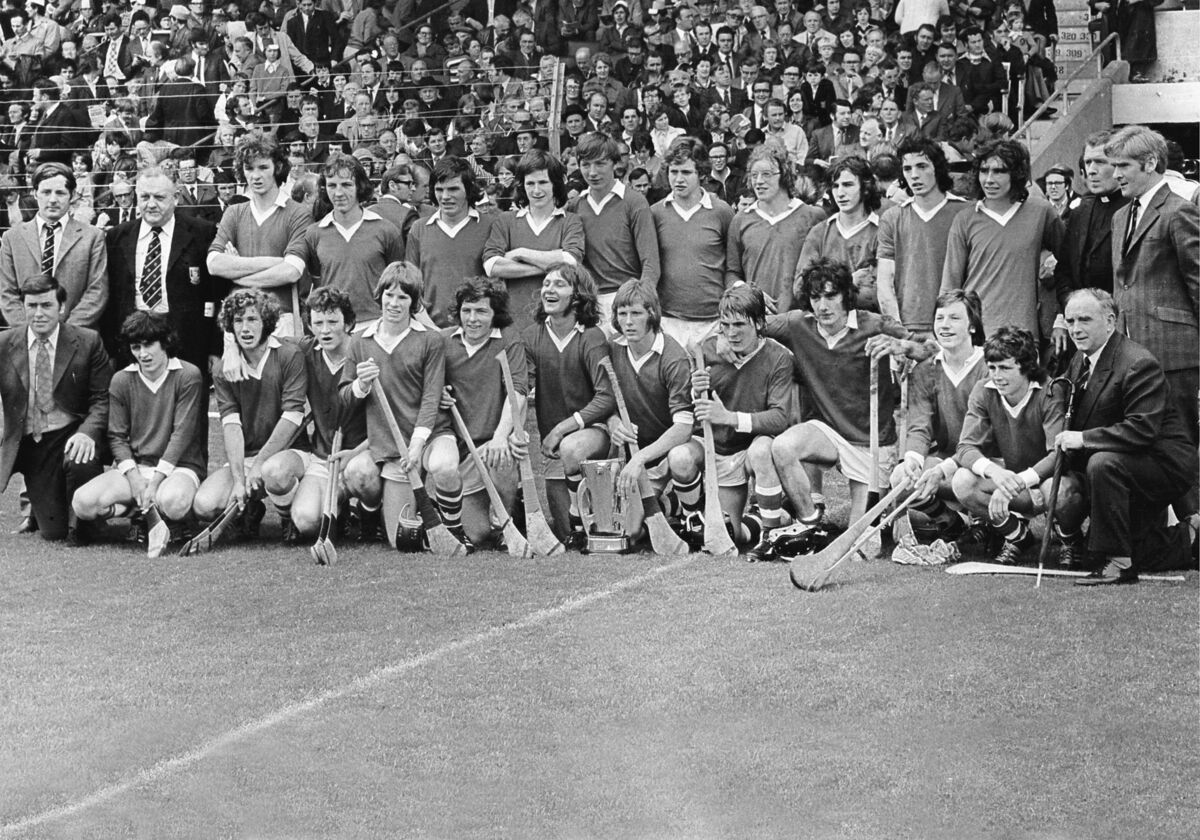 The Cork minor hurling team that defeated Kilkenny in the All-Ireland final in 1974. The Cork minor hurling team that defeated Kilkenny in the All-Ireland final in 1974.