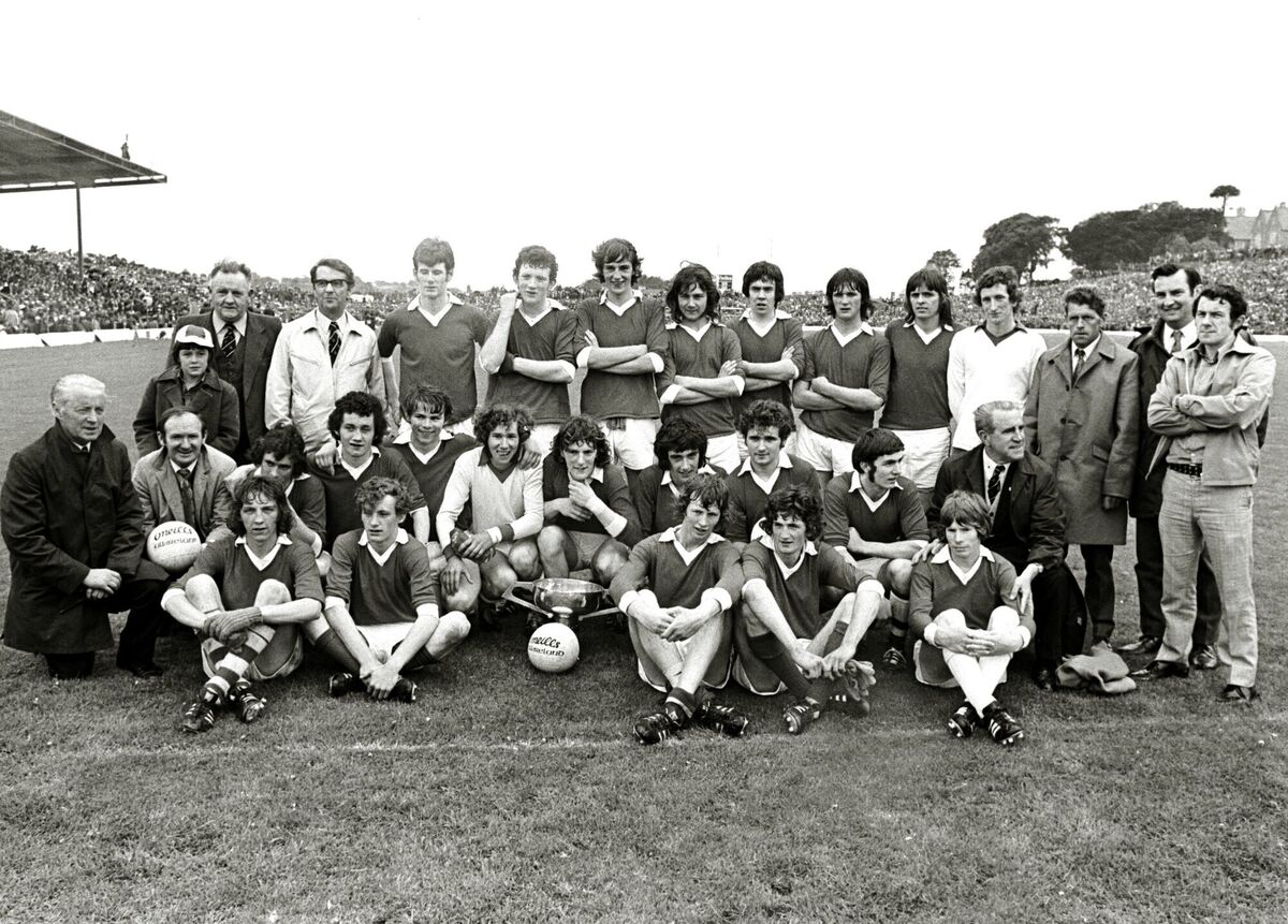 The minor football team pictured following the Munster final win over Kerry. The minor football team pictured following the Munster final win over Kerry.