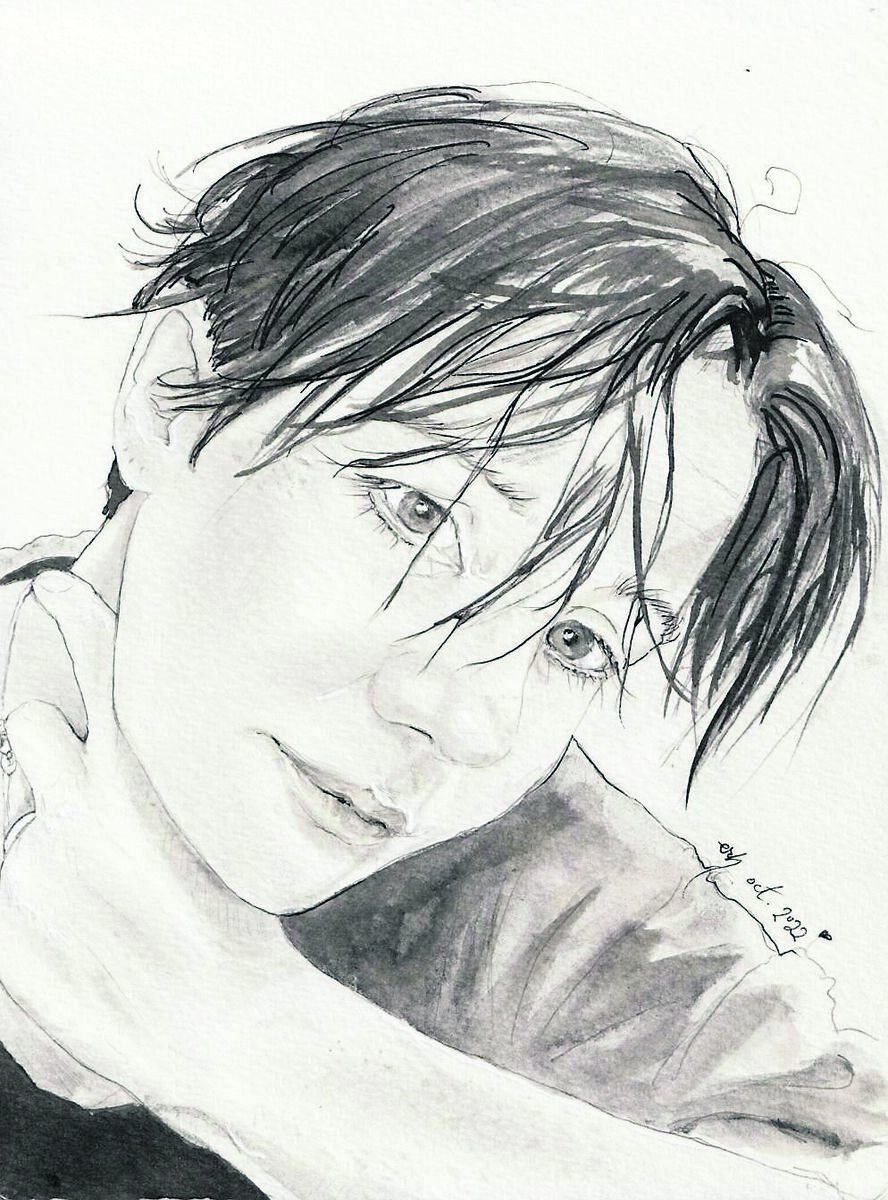 Artwork by Edel Hanrahan-Ryder, who specialises in self-portraits Artwork by Edel Hanrahan-Ryder, who specialises in self-portraits