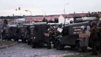 ULSTER Parade/soldiers