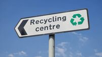 Recycling Centre Sign