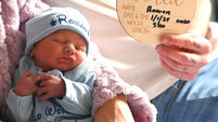 Baby Rowan Cork's first baby born in 2025