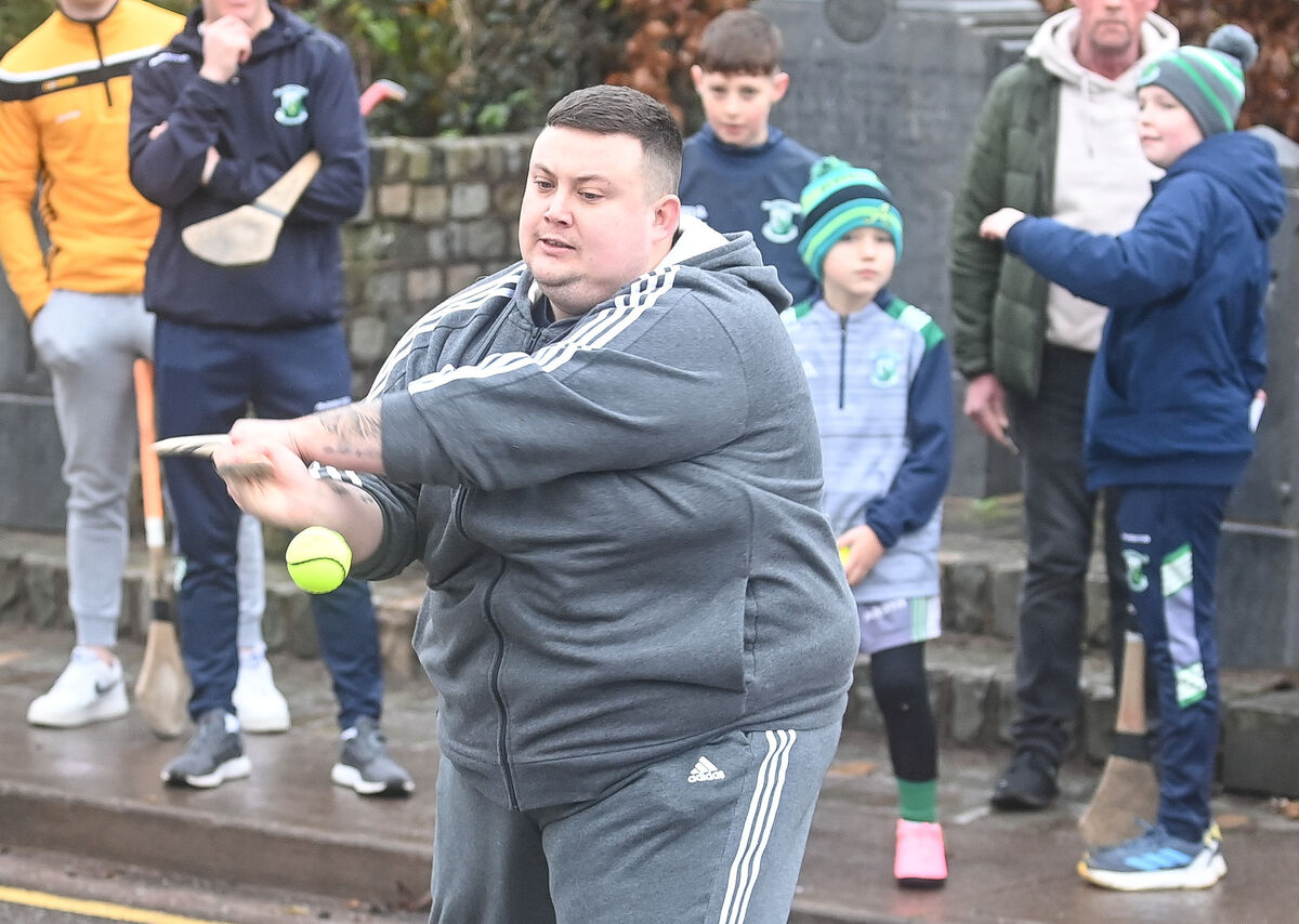 Dean Ahern in action during the Poc Fada. Dean Ahern in action during the Poc Fada.