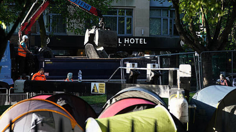Bill for removing asylum seeker encampments on Grand Canal reached €800,000