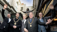 Rory Gallagher statue unveiling - Belfast