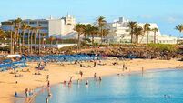 Beautiful landscape of Lanzarote Island