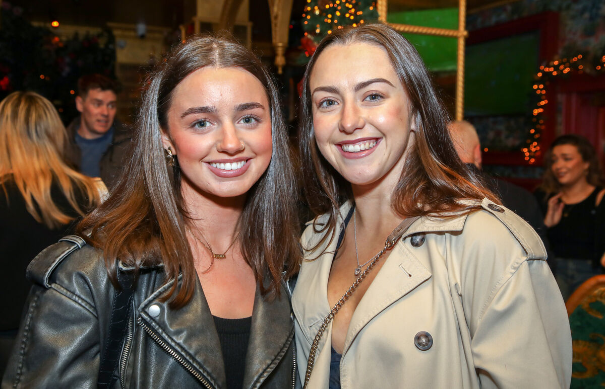 Ciara Hill and Áine Crowley at the Reardens All Star Awards which took place at Reardens, Washington Street, Cork. - Picture: David Creedon