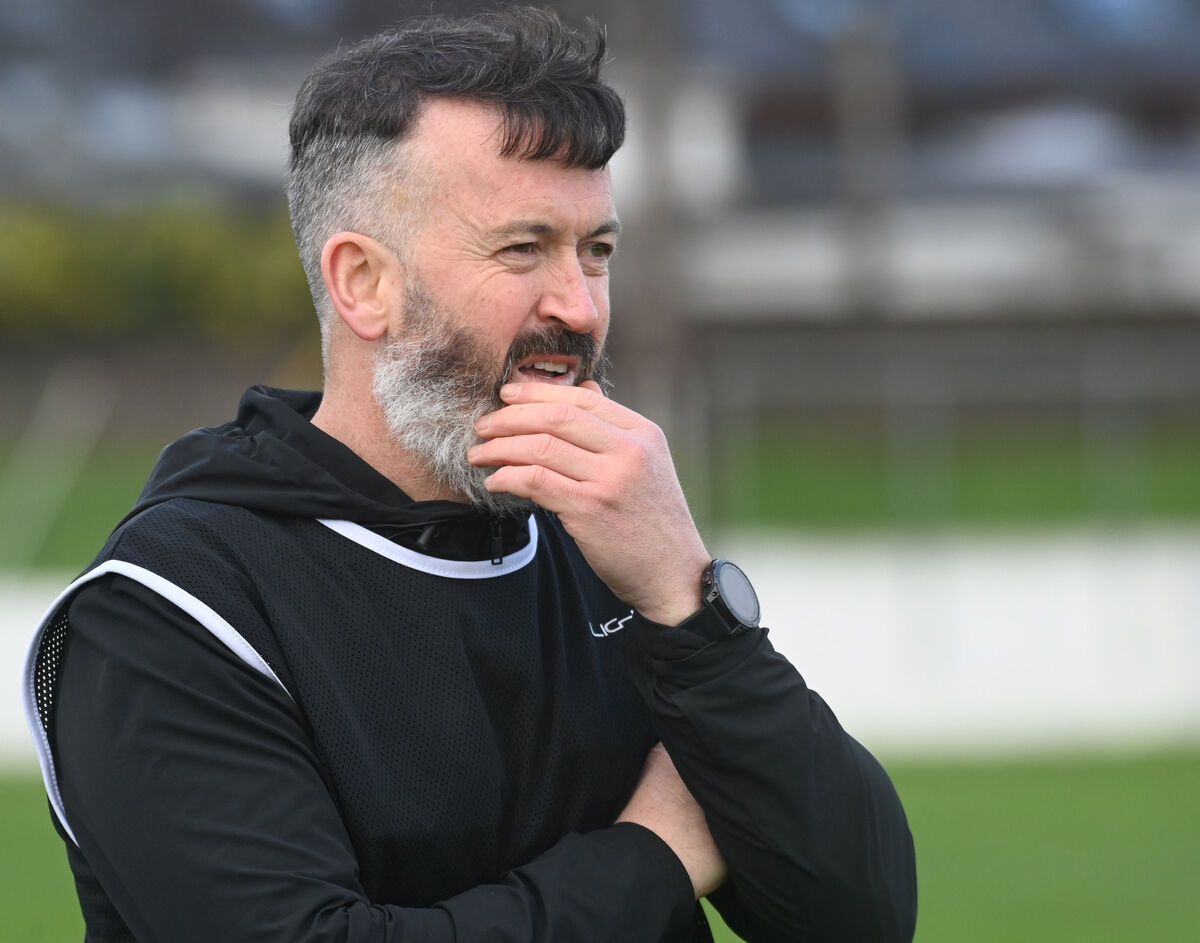 Russell Rovers' coach Donal Óg Cusack. Picture: Eddie O'Hare Russell Rovers' coach Donal Óg Cusack. Picture: Eddie O'Hare