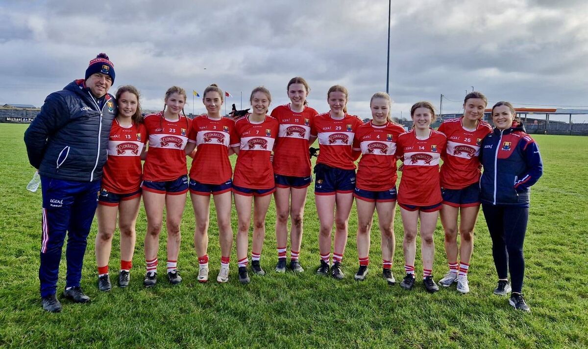 The West Cork representatives on the 2024 Cork LGFA minor panel included Michael Pattwell (Coach), Éabha O’Donovan, Catherine Murphy, Amy McKennedy, Leah Carey, Maebh Collins, Maisie O'Callaghan, Allie Tobin, Kate Carey, Hannah Sheehy and Josephine Carey (FLO) The West Cork representatives on the 2024 Cork LGFA minor panel included Michael Pattwell (Coach), Éabha O’Donovan, Catherine Murphy, Amy McKennedy, Leah Carey, Maebh Collins, Maisie O'Callaghan, Allie Tobin, Kate Carey, Hannah Sheehy and Josephine Carey (FLO)