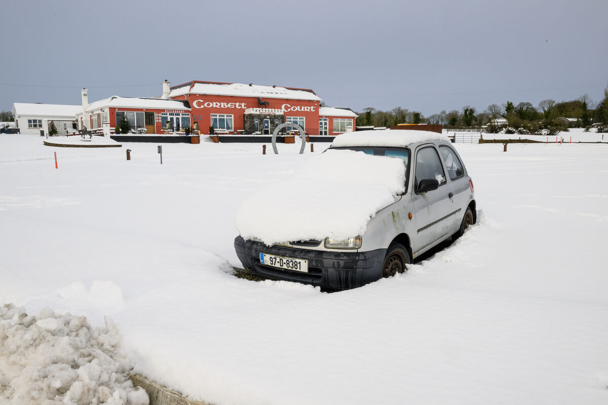 Snow at Corbett Court, Charleville, Co Cork. Picture Dan Linehan Snow at Corbett Court, Charleville, Co Cork. Picture Dan Linehan