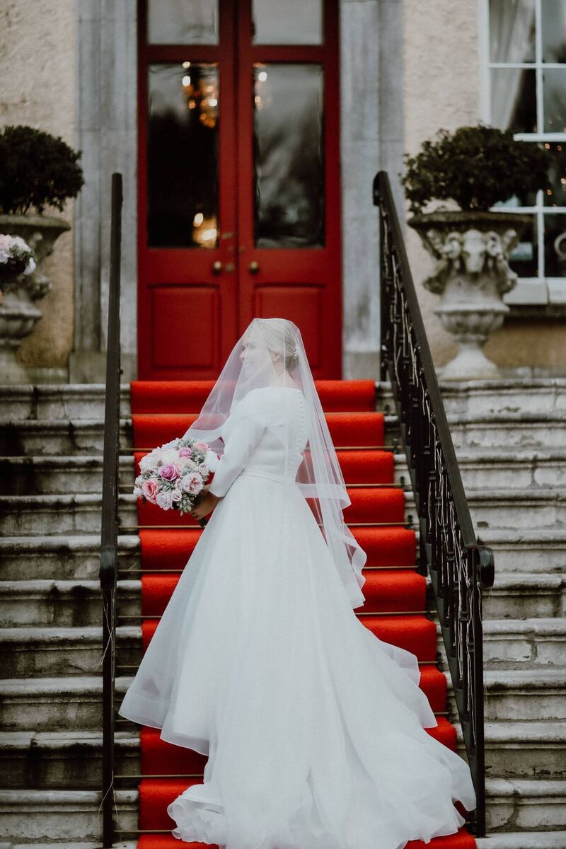 The bride's dress was from Say I Do in Midleton. Picture: Ray Terry Photography The bride's dress was from Say I Do in Midleton. Picture: Ray Terry Photography