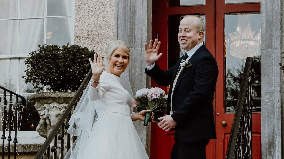 Wedding of the Week: 'It was like a winter wonderland'