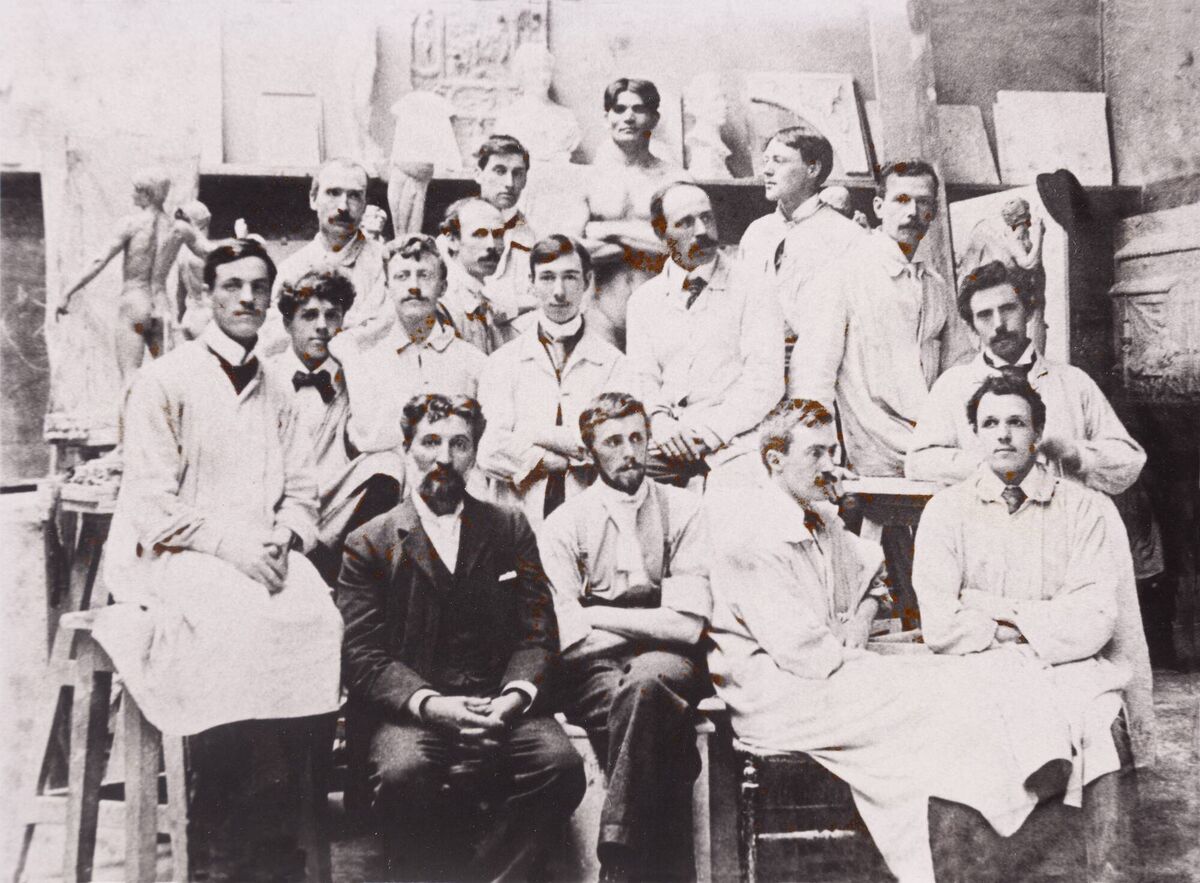 Male students at Crawford School of Art, c.1890.Courtesy Crawford Art Gallery, Cork Male students at Crawford School of Art, c.1890.Courtesy Crawford Art Gallery, Cork