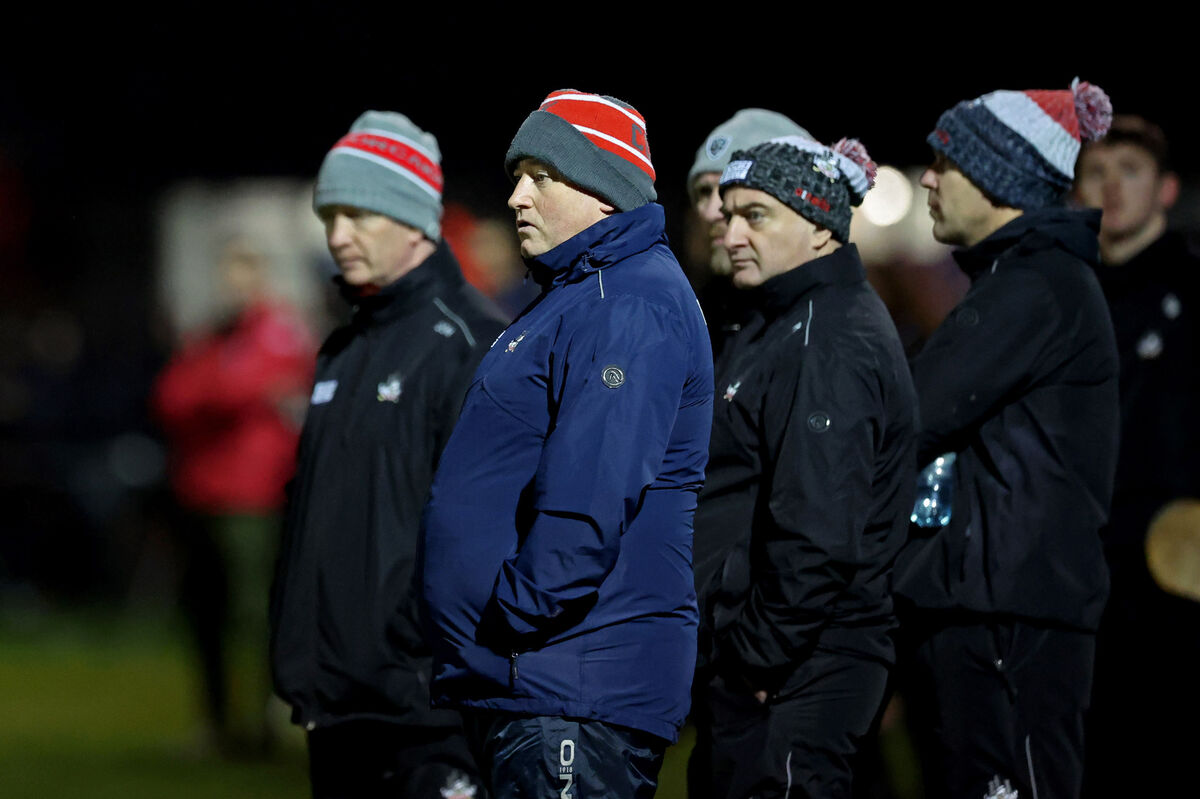 Cork manager Pat Ryan, flanked by selectors Donal O'Mahony (left) and Fergal Condon. Picture: Jim Coughlan Cork manager Pat Ryan, flanked by selectors Donal O'Mahony (left) and Fergal Condon. Picture: Jim Coughlan