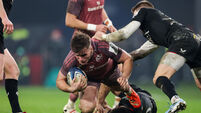 Alex Kendellen is tackled 11/1/2025