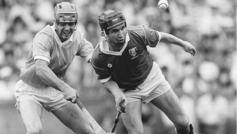 Tony O'Sullivan in action for the Cork hurlers in 1990 against Antrim, a season he was picked as Hurler of the Year. Picture: INPHO/Billy Stickland Tony O'Sullivan in action for the Cork hurlers in 1990 against Antrim, a season he was picked as Hurler of the Year. Picture: INPHO/Billy Stickland