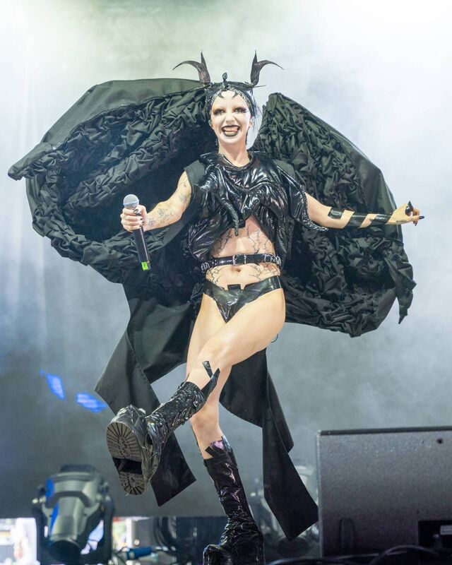 Irish Eurovision finalist Bambie Thug has spoken of how they nearly got caught up in the LA fires last week.