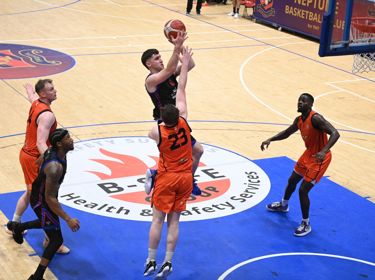 Blake Murphy has a shot for UCC Demons. Picture: Larry Cummins Blake Murphy has a shot for UCC Demons. Picture: Larry Cummins