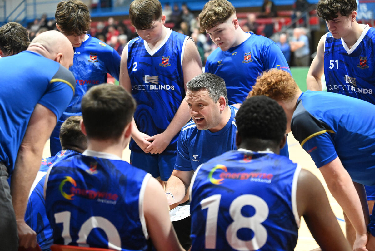 Neptune U18 coach Ger Noonan against Titans. Picture: Eddie O'Hare Neptune U18 coach Ger Noonan against Titans. Picture: Eddie O'Hare