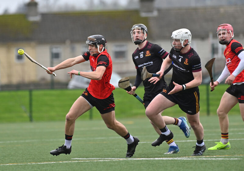  Cian O'Flynn of Christian Brothers College on the move against De La Salle College. Picture: Dan Linehan