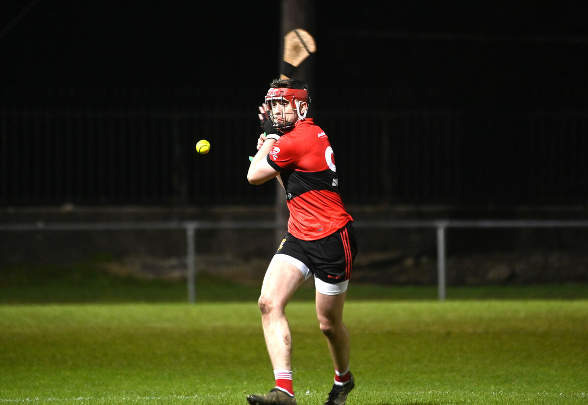  Ethan Twomey of UCC clears his lines. Picture: Larry Cummins