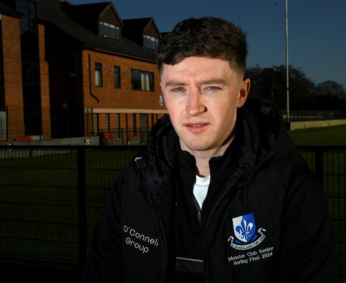 Jack O'Connor, pictured at Sarsfields' pre-All-Ireland press day. Picture: Eddie O'Hare