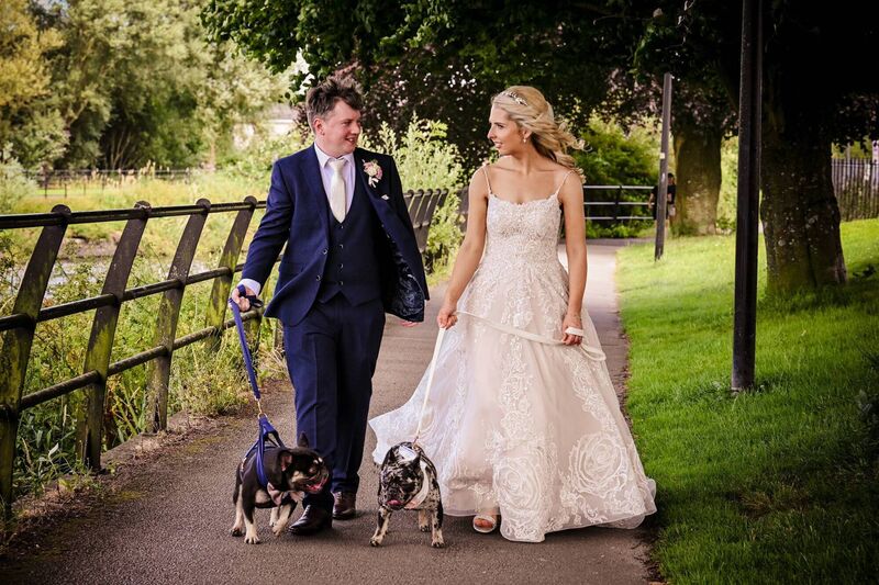 Julie said that having their dogs involved in their special day was particularly memorable. Julie said that having their dogs involved in their special day was particularly memorable.