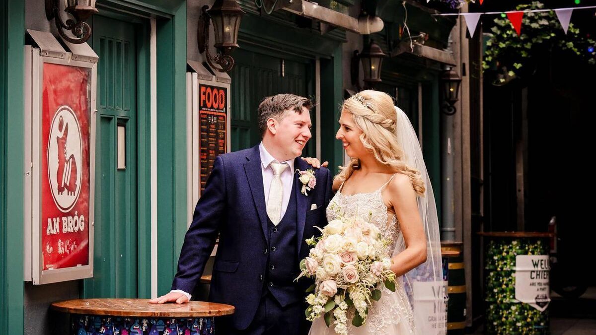 Wedding of the Week: Cork couple found love at An Bróg