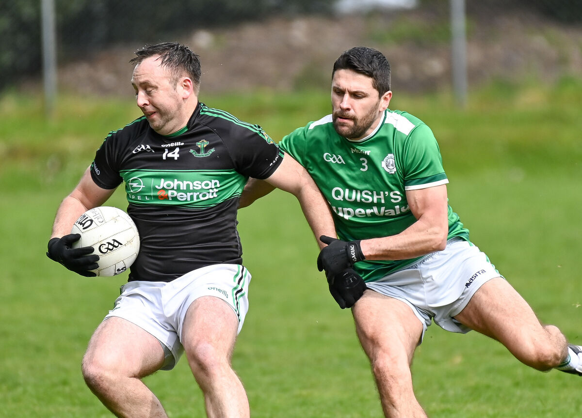Nemo Rangers' Paul Kerrigan tries to get away from Ballincollig's JP Murphy last season. Picture: David Keane Nemo Rangers' Paul Kerrigan tries to get away from Ballincollig's JP Murphy last season. Picture: David Keane