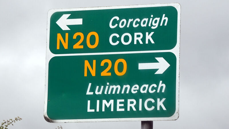 N20 Cork to Limerick road a ‘glorified cattle track’, says minister